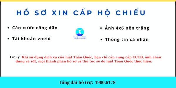 Hồ sơ làm hộ chiếu online