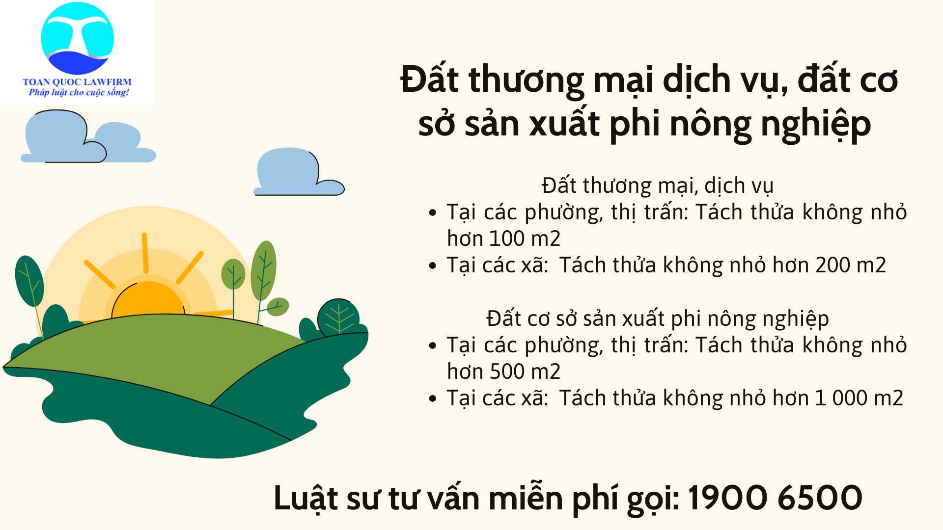 diện tích tách thửa đất ở tại Phú Thọ