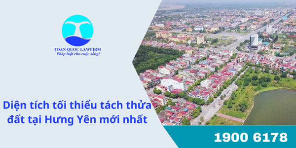 diện tích tối thiểu tách thửa tại Hưng Yên