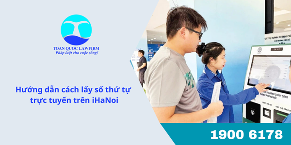 Hướng dẫn cách lấy số thứ tự trực tuyến trên iHaNoi